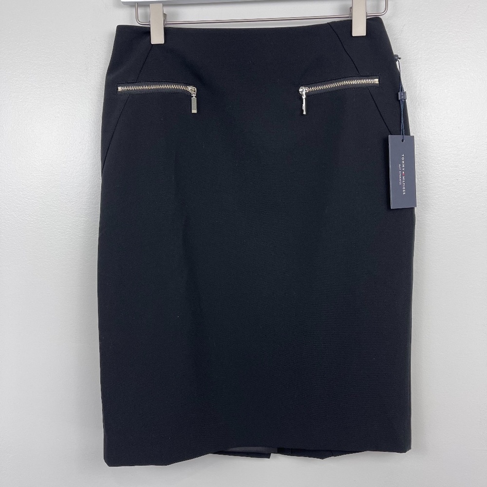 Tommy Hilfiger Black Pencil Skirt